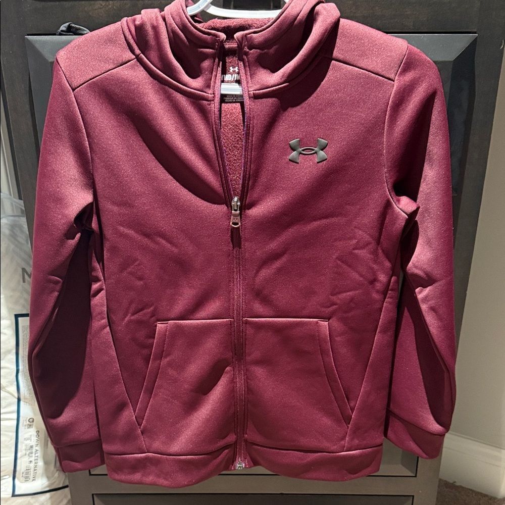 Under Armour youth size medium zip up hoodie NWT